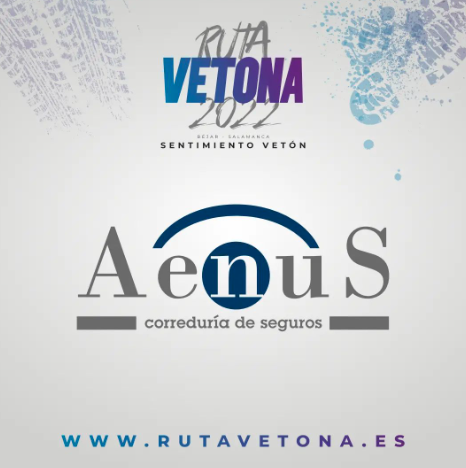 AENUS patrocina la RUTA VETONA 2022